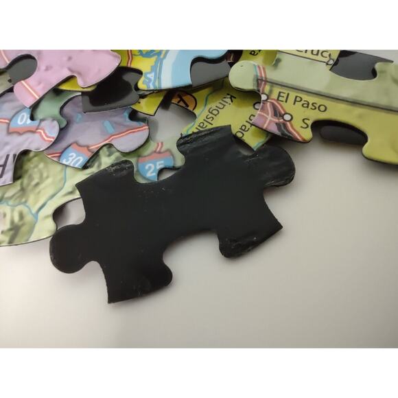 Texas State 100 Piece Magnetic Jigsaw Puzzle Geotoys Complete * - Picture 7 of 7